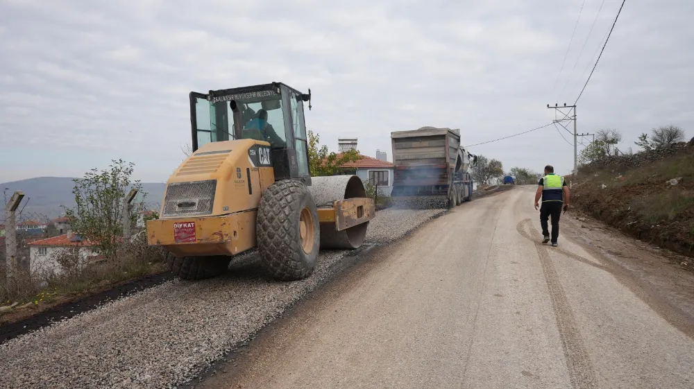 Büyükşehir, Kabakdere’nin yollarını yeniliyor