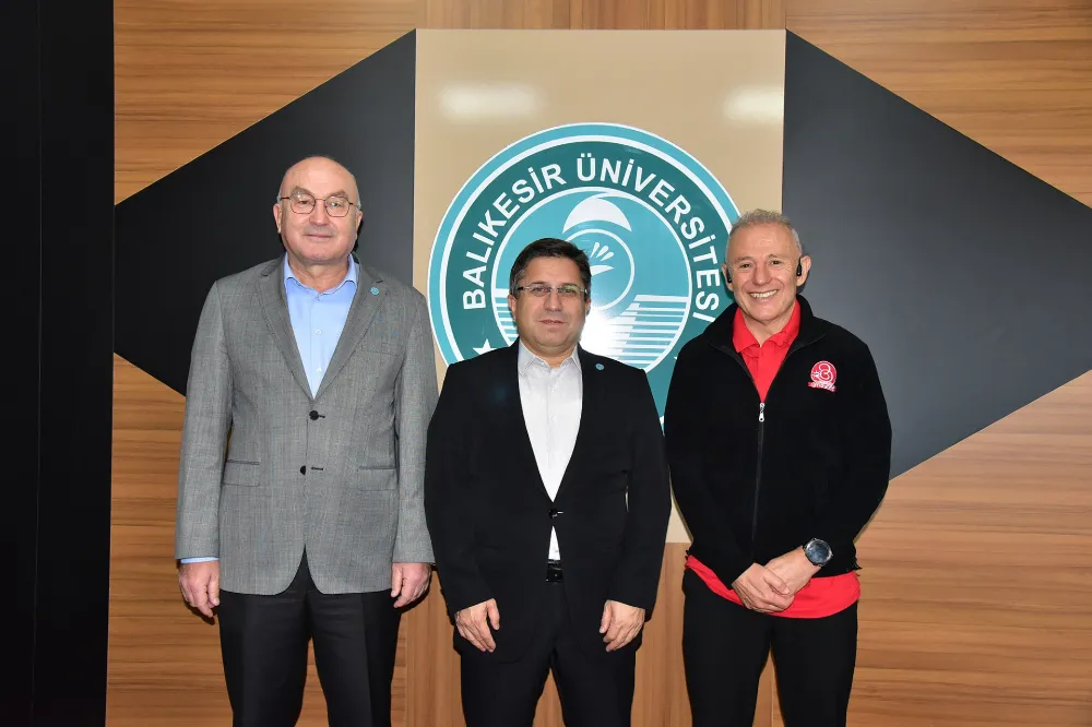 BTİYO Mezunlar Derneği Başkanı Feridun Ergün’den Rektör Prof. Dr. Yücel Oğurlu’ya Ziyaret