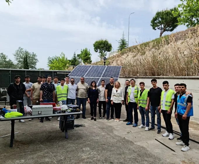 Güneşin Gücü Eğitimle Buluştu: Balıkesir MYO’da 3000w Ges Devreye Alındı