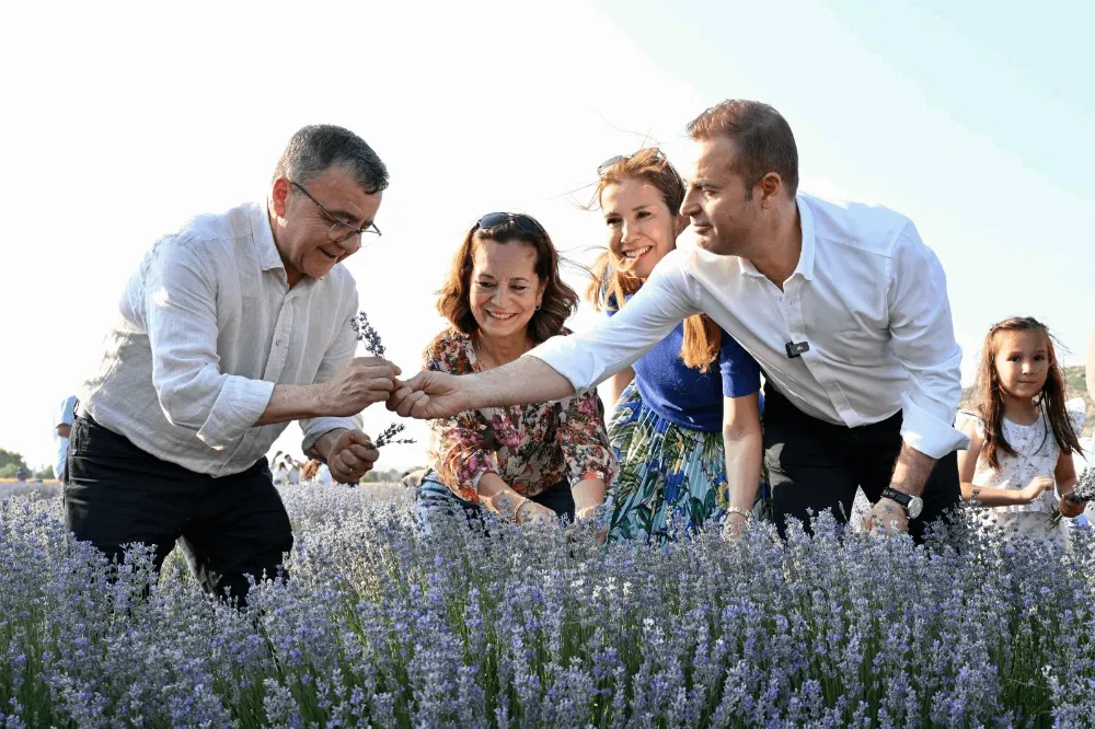 Akın: ”Tarımı ve Turizmi Buluşturan Mor Güzellik”