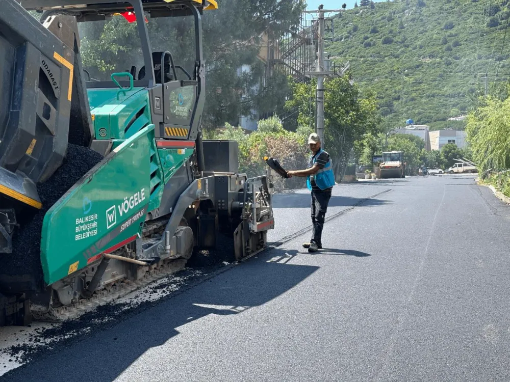 Büyükşehir’in Erdek’teki Yatırımları Hız Kesmeden Devam Ediyor