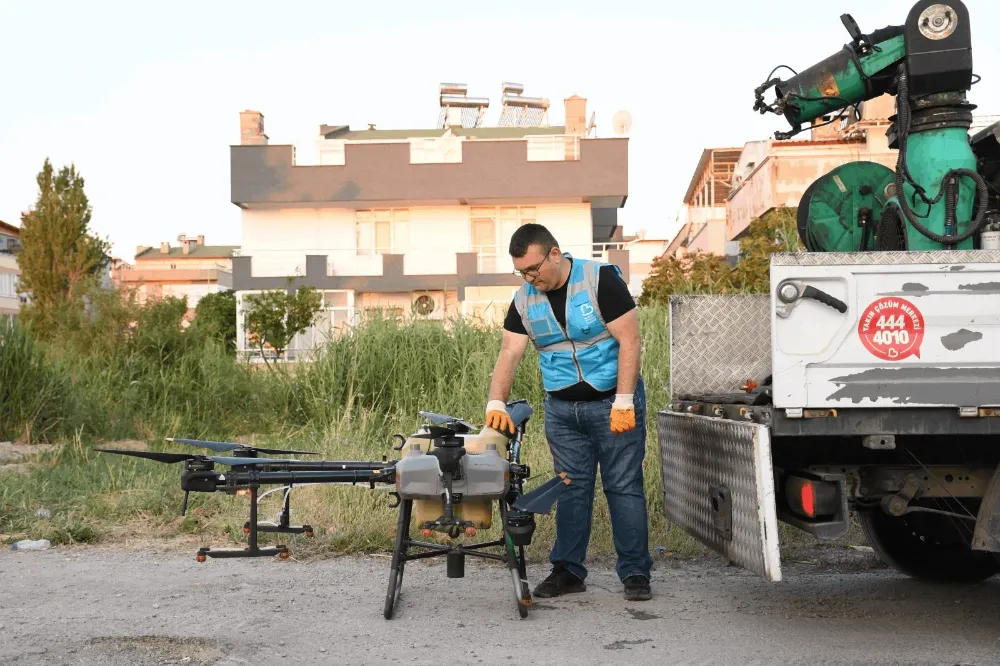 Sivrisineksiz Bir Yaz İçin Büyükşehir Ekiplerinden Yoğun Mesai