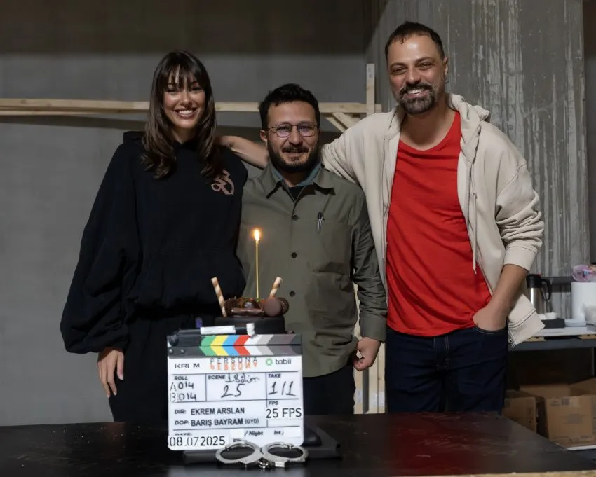 Ertan Saban ve Dilan Çiçek Deniz’li “Persona” Dizisi Sette!