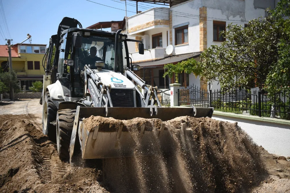 BASKİ’den Burhaniye’deki kanalizasyon sorununa köklü çözüm