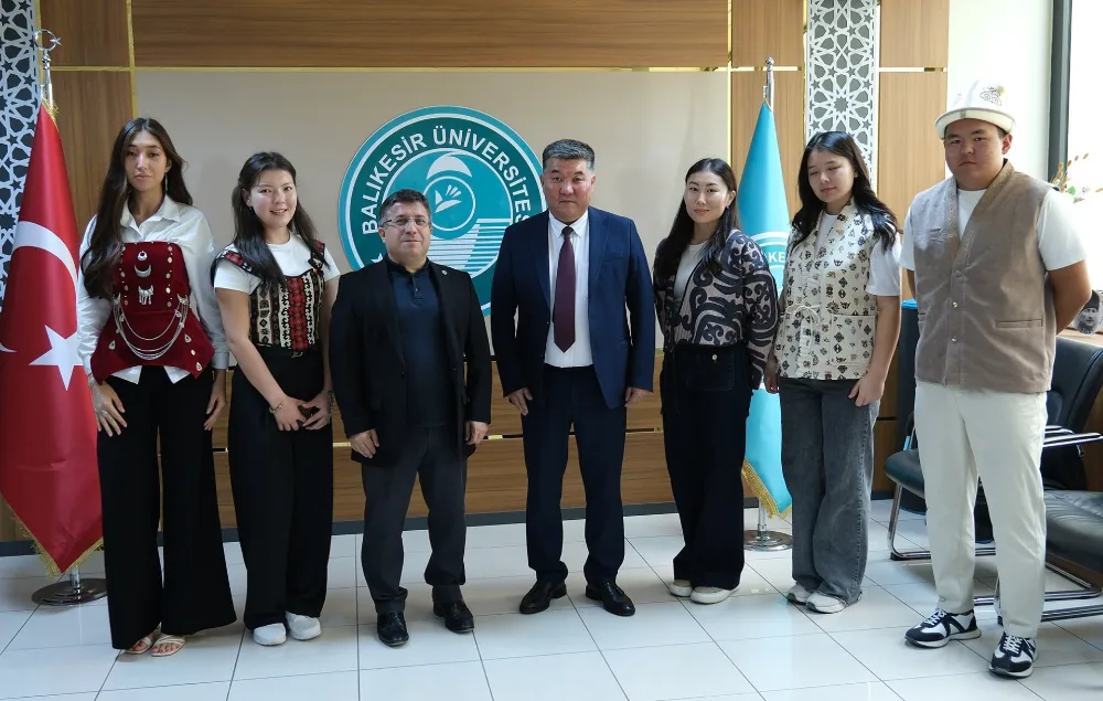 Kırgızistan Uluslararası Üniversitesinden BAÜN’e Ziyaret