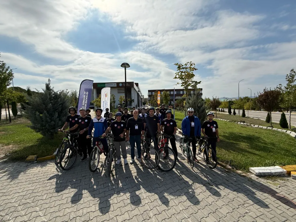 Balıkesir Üniversitesi Ev Sahipliğinde “Kampüslerin Pedal Kardeşliği Bisiklet Şenliği” Gerçekleştirildi